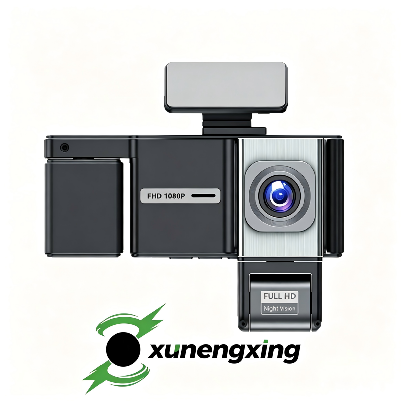 Dash Cam Night Vision Infrared - 4チャンネルドライブレコーダー 1080P HD 赤外線ナイトビジョン WiFi接続 車載DVR