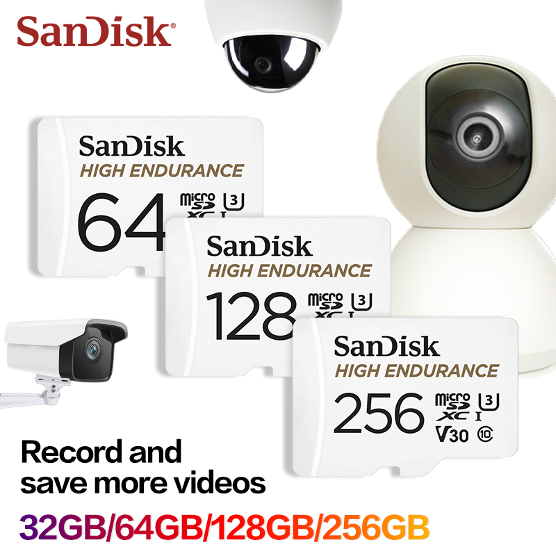 Dash Cam Sd Card 256Gb High Endurance - サンディスク ハイエンデュランス ビデオ マイクロSDカード C10 U3