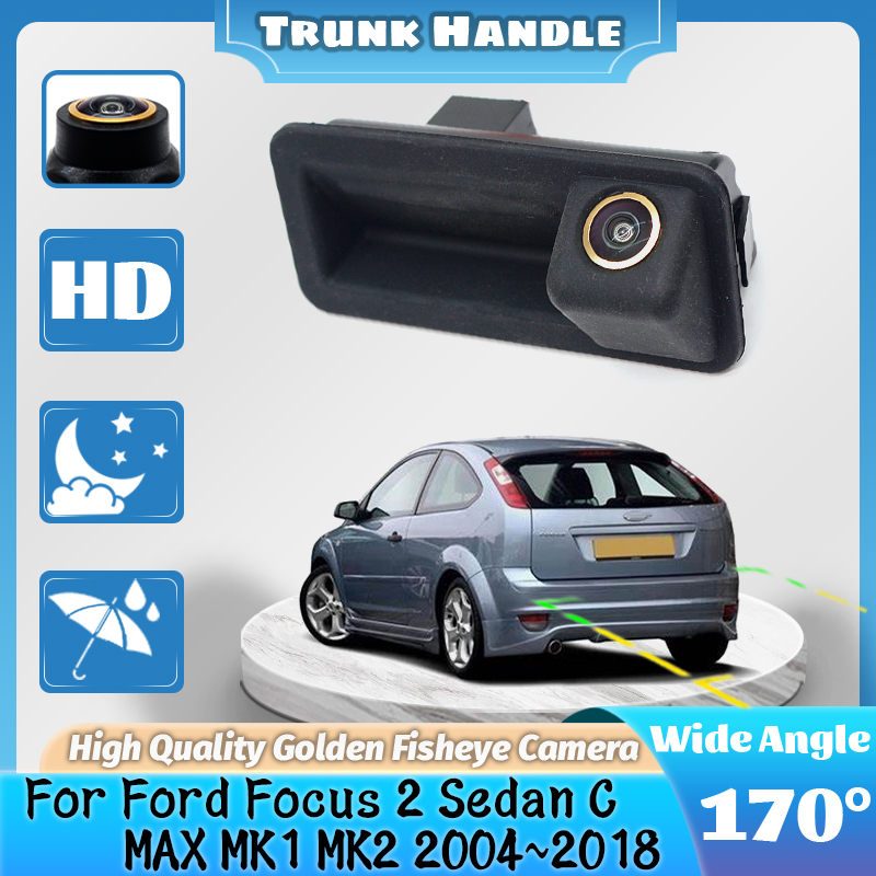 Dash Cam With Parking Monitor - CCDフルHD魚眼リアビューカメラ フォード フォーカス2 セダン C-MAX MK1