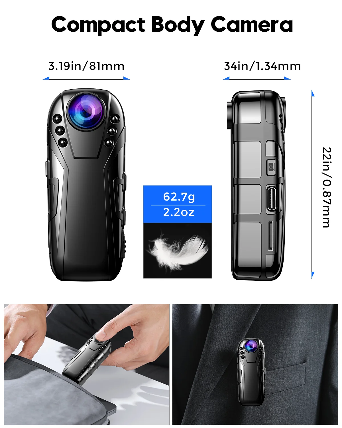 ボブロフ L02 1080P 赤外線ナイトビジョン フルHD - Dash Cam Night Vision Infrared のレビューと価格