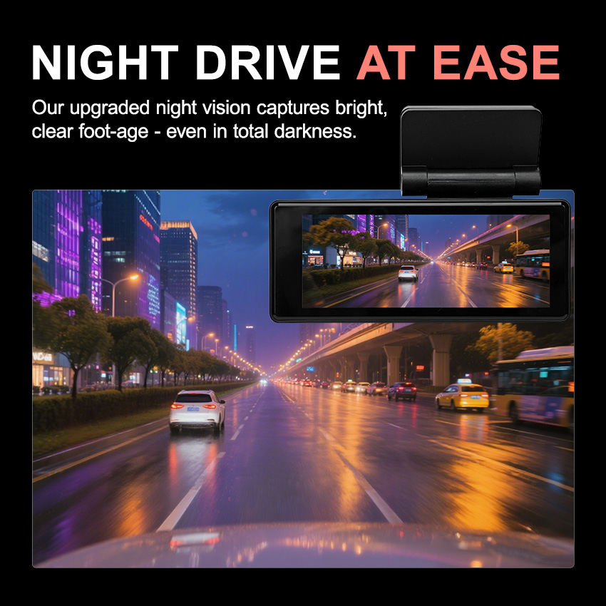 3.16インチIPS WIFI UHD 2Kドライブレコーダ - Dash Cam 2K Dual Lens のレビューと価格