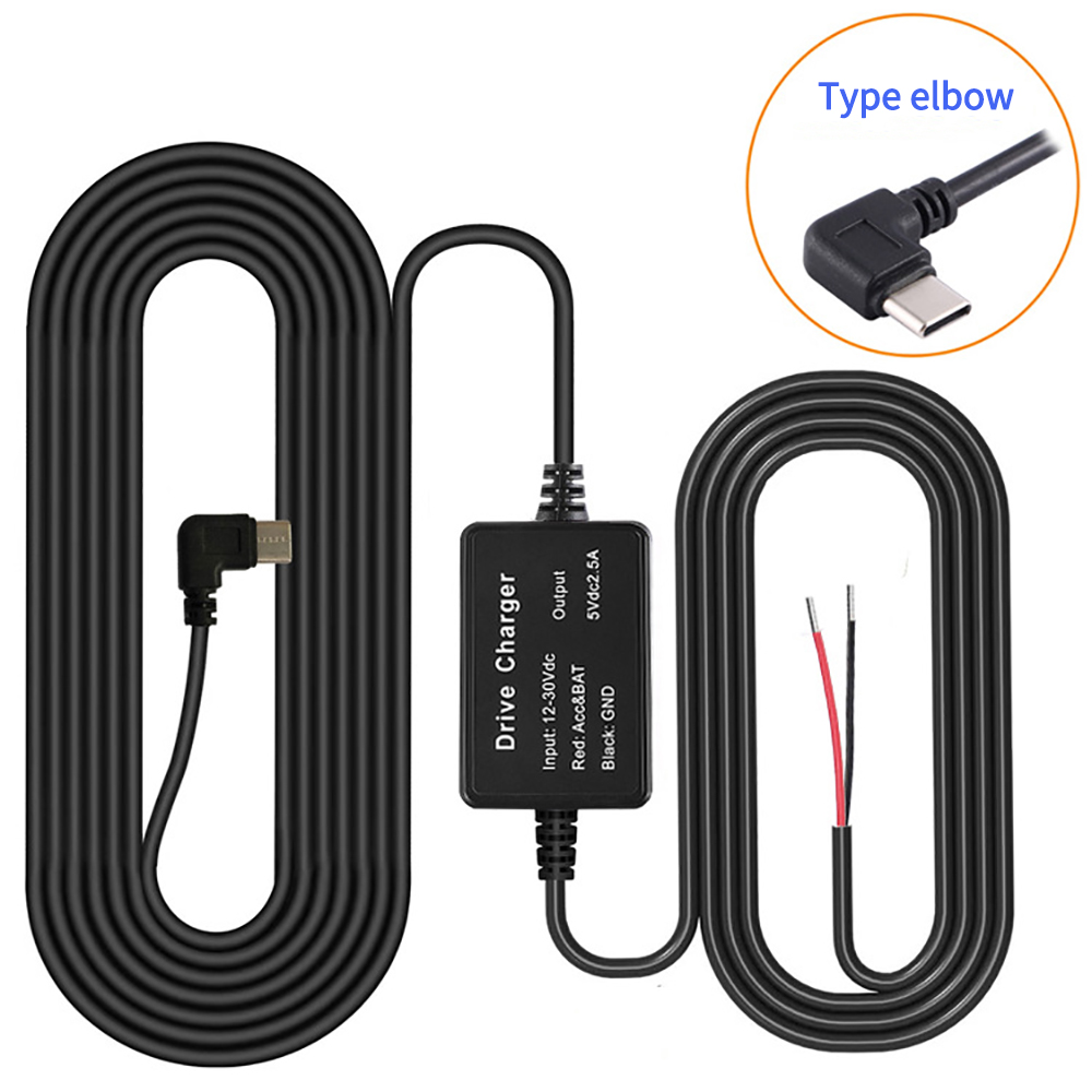 レコーダー駆動用降圧電圧モジュールケーブル、USB C、低電 - Dash Cam Hardwire Kit のレビューと価格