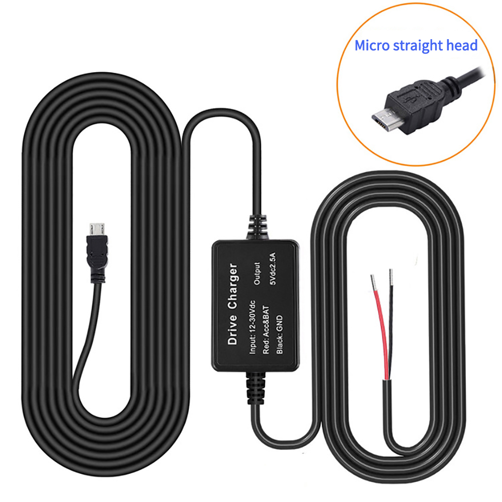 レコーダー駆動用降圧電圧モジュールケーブル、USB C、低電 - Dash Cam Hardwire Kit のレビューと価格