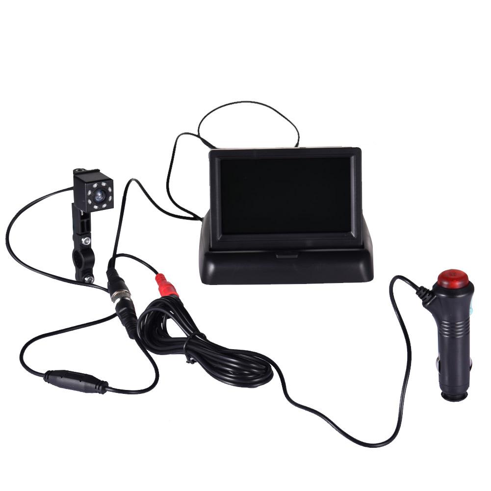Baby Babi 4.3 インチ LCD TFT HD 折 - Dash Cam Mirror Backup Camera のレビューと価格