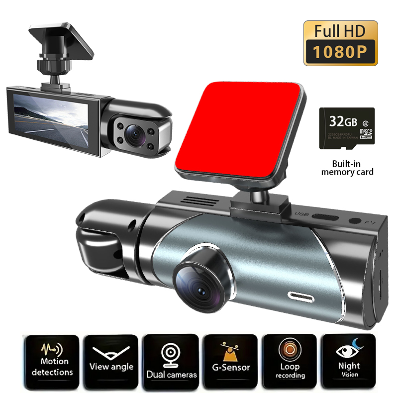 ミニ3スタイル：V7 V9 V10 1台 デュアルダッシュカ - Dash Cam 3 Channel 1080P のレビューと価格
