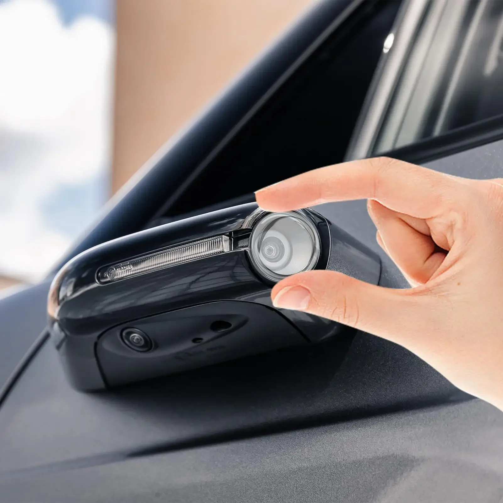 ユニバーサルカーカメラレンズプロテクター 2/4 個リアビュ - Dash Cam Mirror Backup Camera のレビューと価格