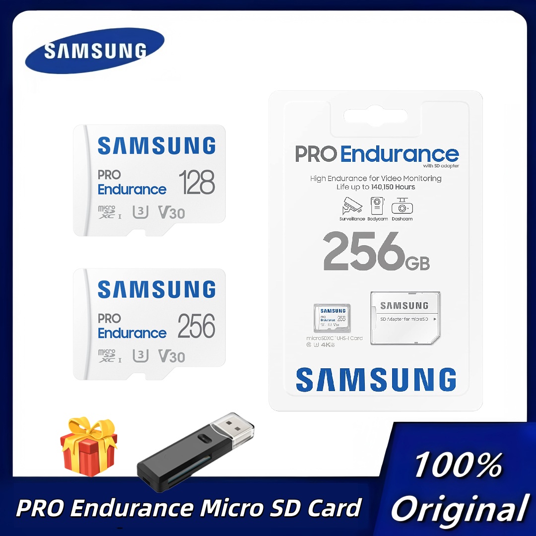 オリジナルSamsung PRO Endurance 256 - Dash Cam Sd Card 256Gb High Endurance のレビューと価格