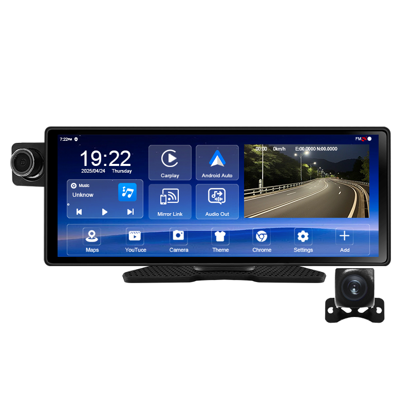 10.25インチWIFI Android Carplay、G - Dual Dash Cam With Gps Wifi のレビューと価格