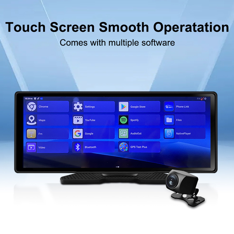 10.25インチWIFI Android Carplay、G - Dual Dash Cam With Gps Wifi のレビューと価格
