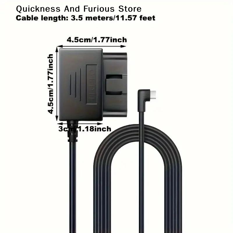 【MO】Type-Cポート搭載、駐車モード対応、12V-24 - Dash Cam Hardwire Kit のレビューと価格