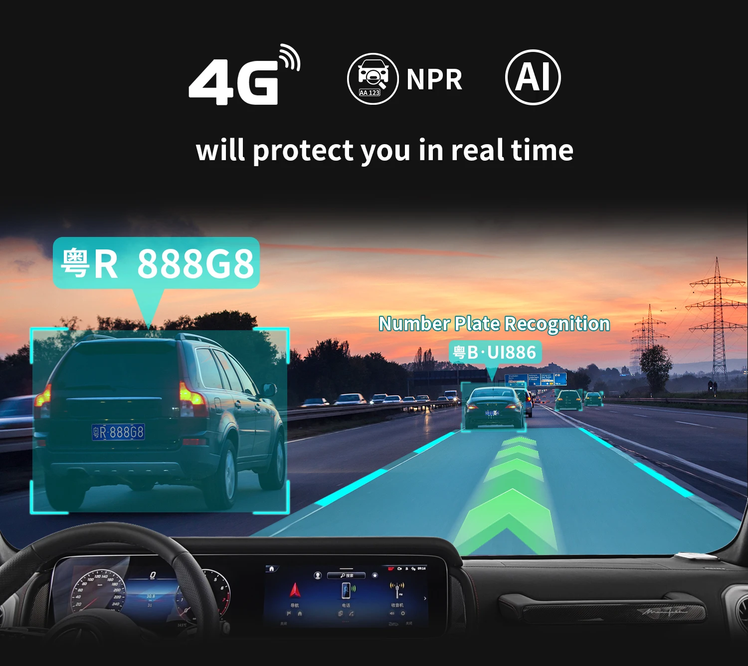 4KデュアルレンズStarvis 2ナイトビジョン搭載ADA - Dash Cam Front And Rear 4K のレビューと価格
