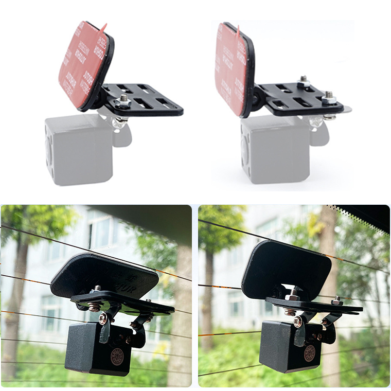 ユニバーサルリアカメラ取り付けブラケット、ダッシュカムミラー - Dash Cam Mirror Backup Camera のレビューと価格