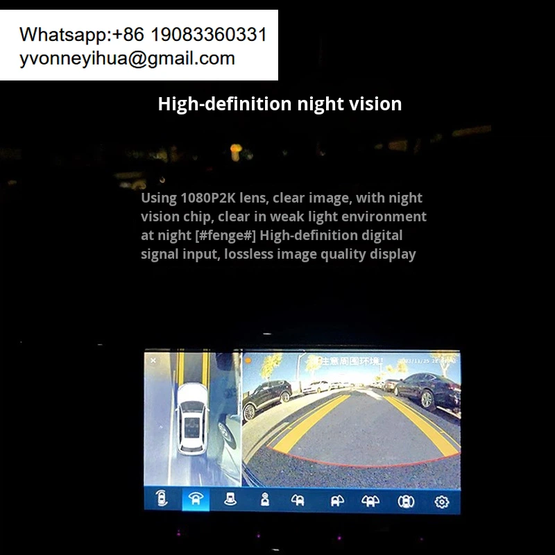 360度パノラマドライブレコーダー 1080P録画 3Dデコ - Dash Cam 360 Degree Panoramic のレビューと価格