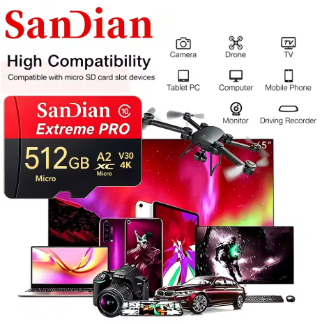 高耐久性SDカード 512GB 256GB 128GB TF - Dash Cam Sd Card 256Gb High Endurance のレビューと価格