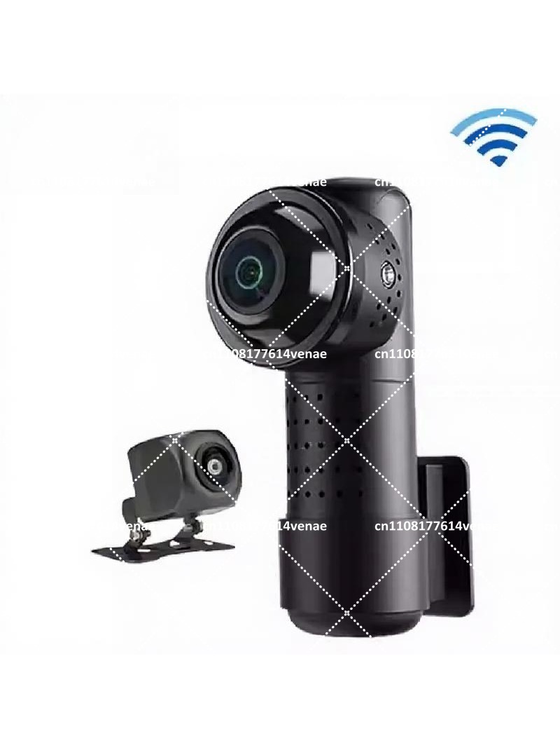 360度パノラマワイヤレスカースタジオカメラHD車載レコーダ - Dash Cam 360 Degree Panoramic のレビューと価格