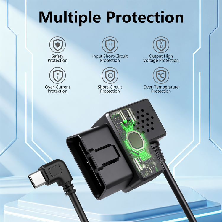 ドライブレコーダー用OBDハードワイヤーキット、Type-C - Dash Cam Hardwire Kit のレビューと価格