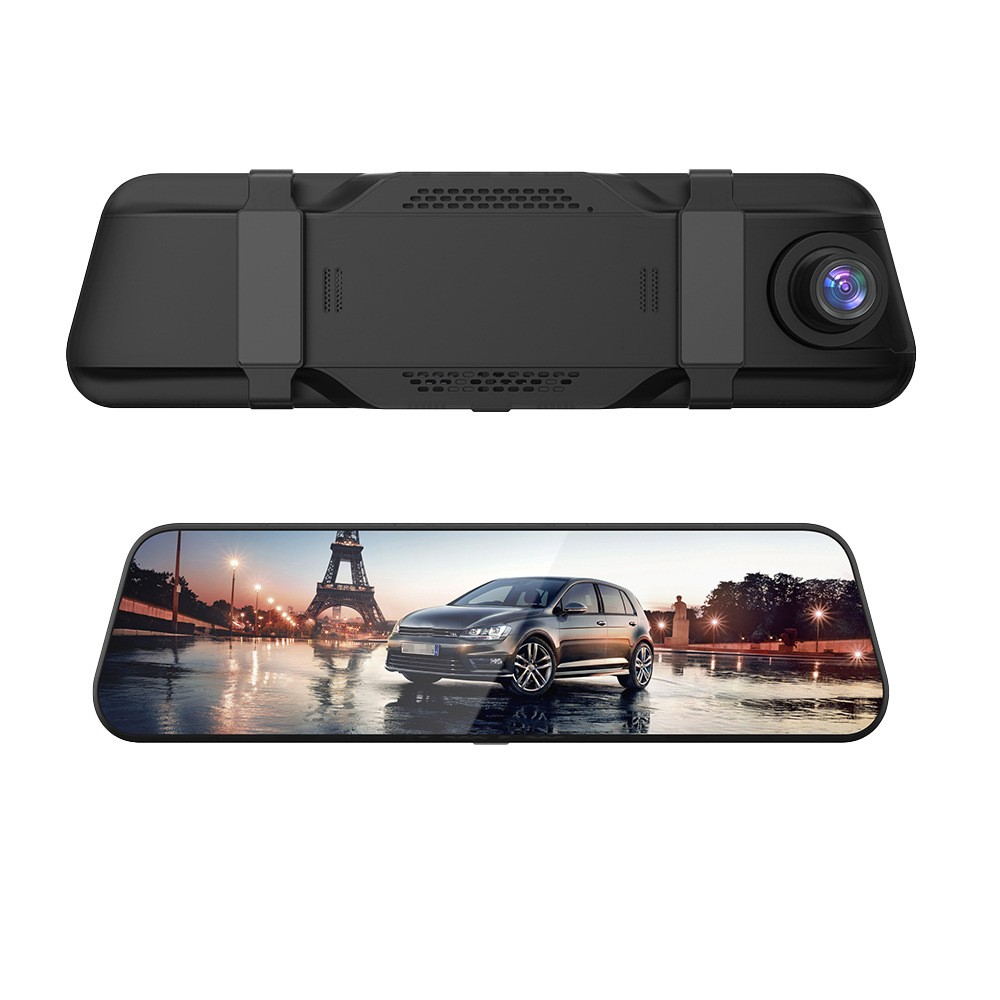 12インチミラー型車載DVRスマート4K Carplay A - Dash Cam Rear View Mirror 12 Inch のレビューと価格