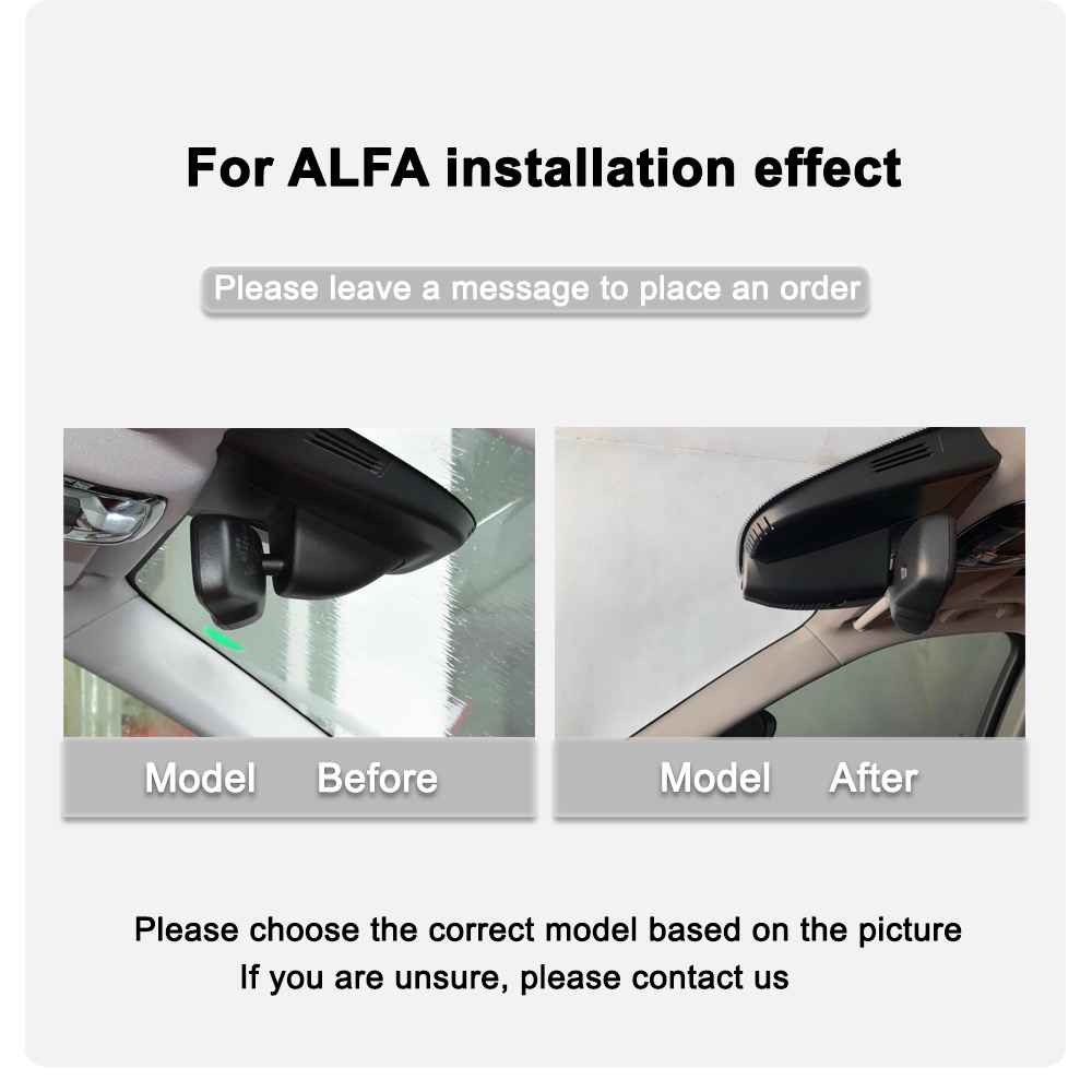 アルファロメオ,wifi,車のDVR,カスタマイズ,stel - Dash Cam Front And Rear 4K のレビューと価格