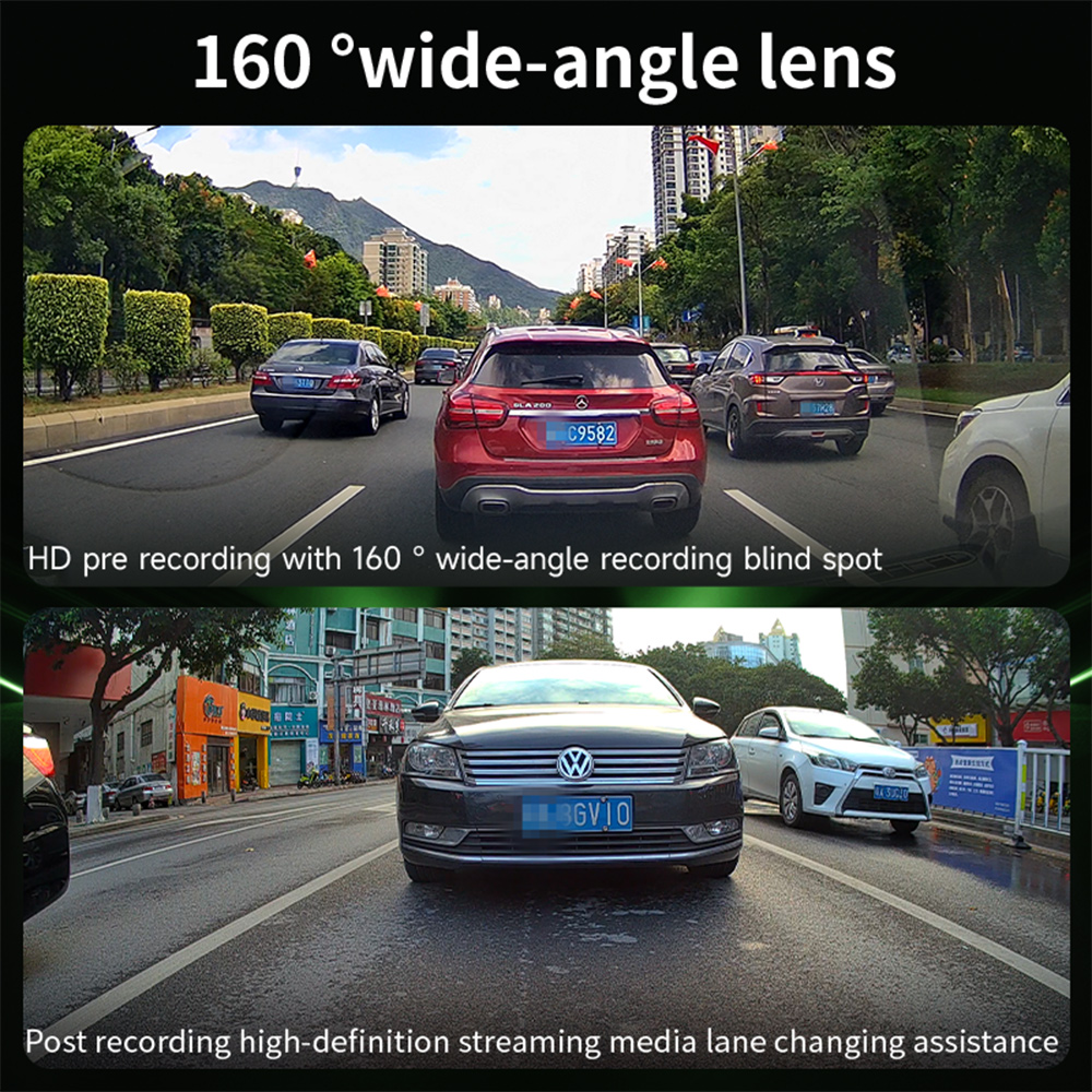 JIUYIN デュアルバイク用DVR 2Kアクションカメラ  - Dash Cam 2K Dual Lens のレビューと価格