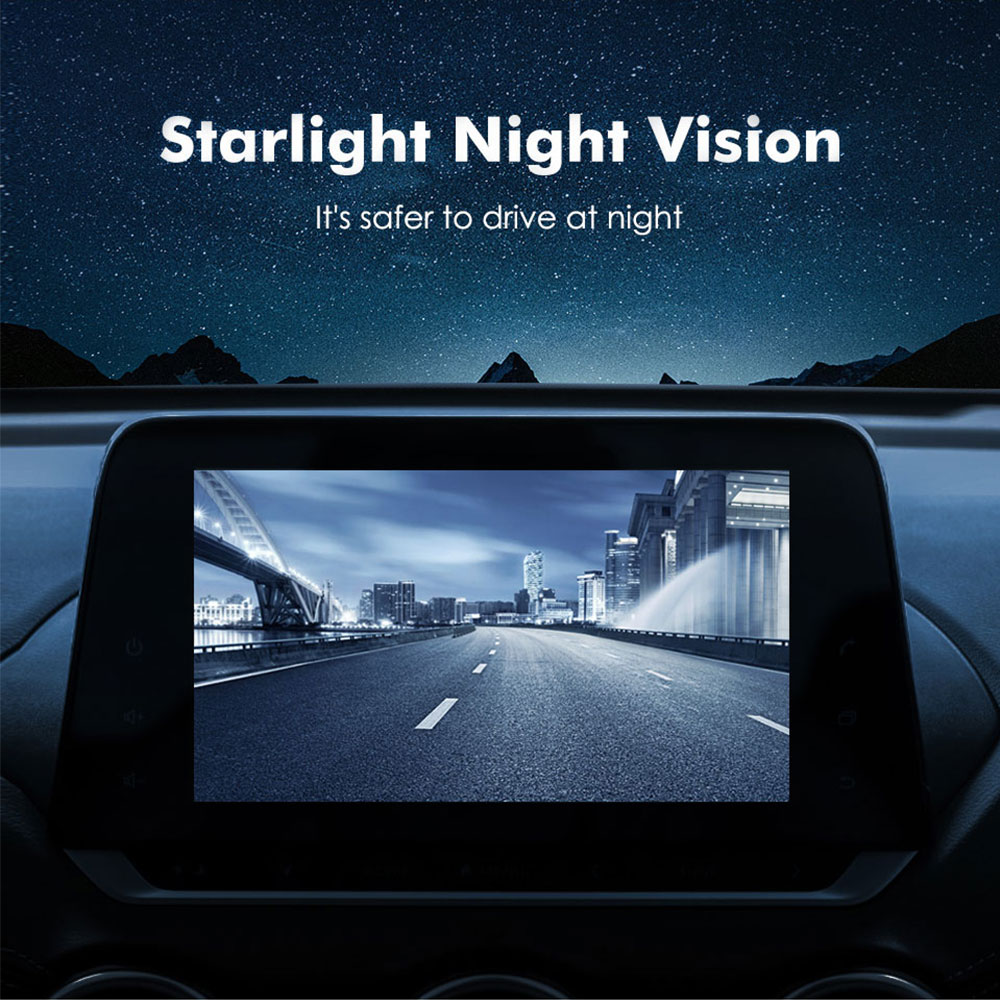 カーリバースバックアップカメラ、ahd 1080p HD、a - Dash Cam With Parking Monitor のレビューと価格