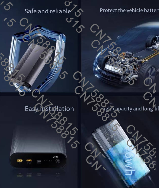 ドライブレコーダー用、96Wh LiFePO4、2024年新 - Dash Cam With Parking Monitor のレビューと価格