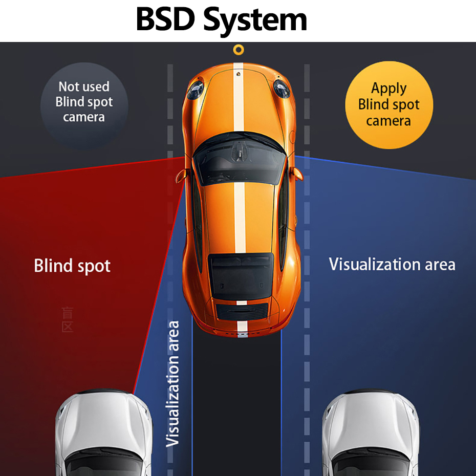 バックミラー付きダッシュボードカメラ,4台のカメラ,DVR, - Dash Cam Rear View Mirror 12 Inch のレビューと価格