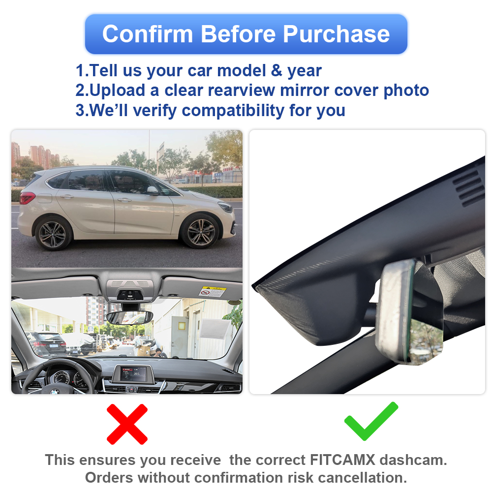 シボレー サバーバン 2015-2025用 4Kフロントカー - Dash Cam Front And Rear 4K のレビューと価格
