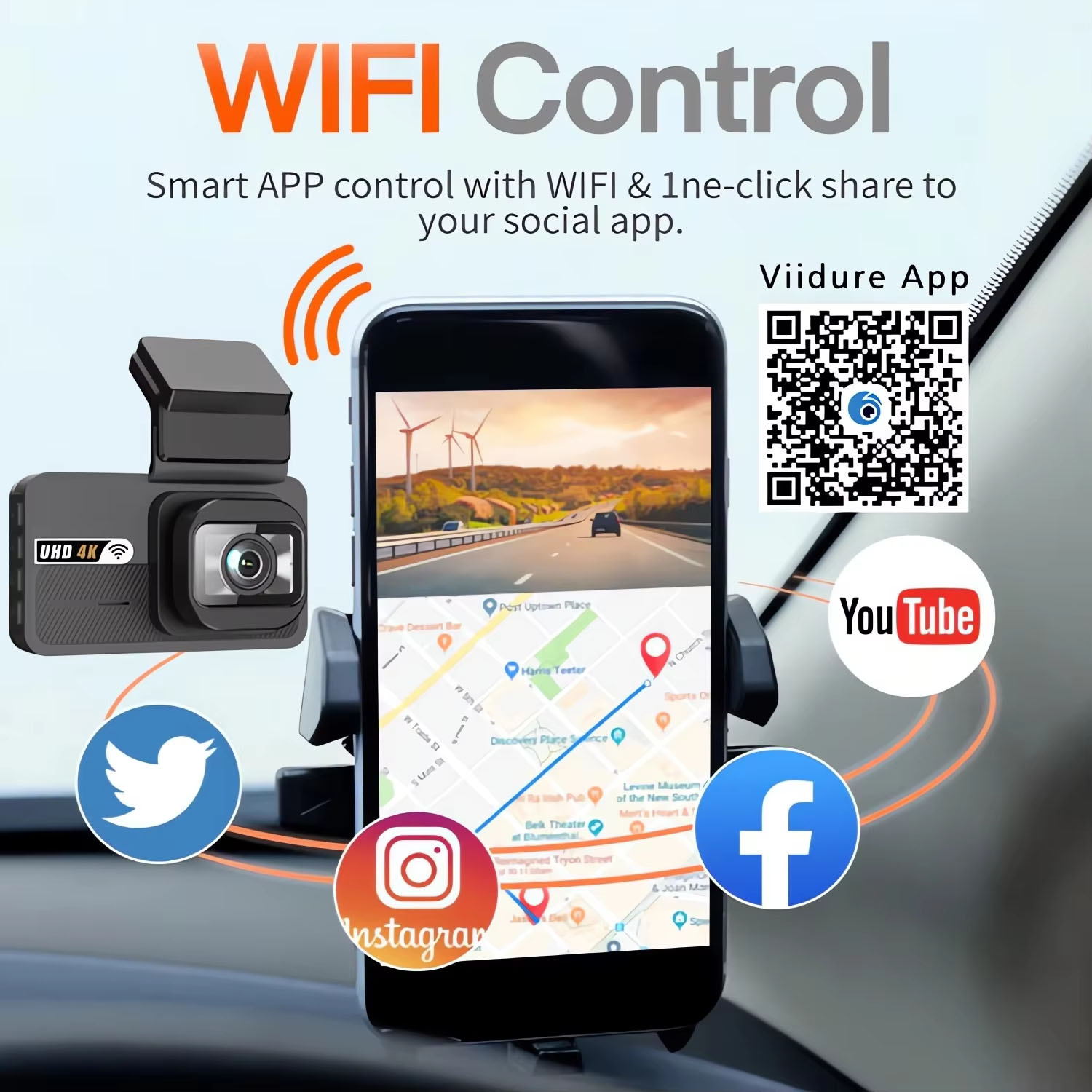 4K+2.5K ドライブレコーダー WIFI ADAS GP - Dash Cam 4K Sony Starvis のレビューと価格