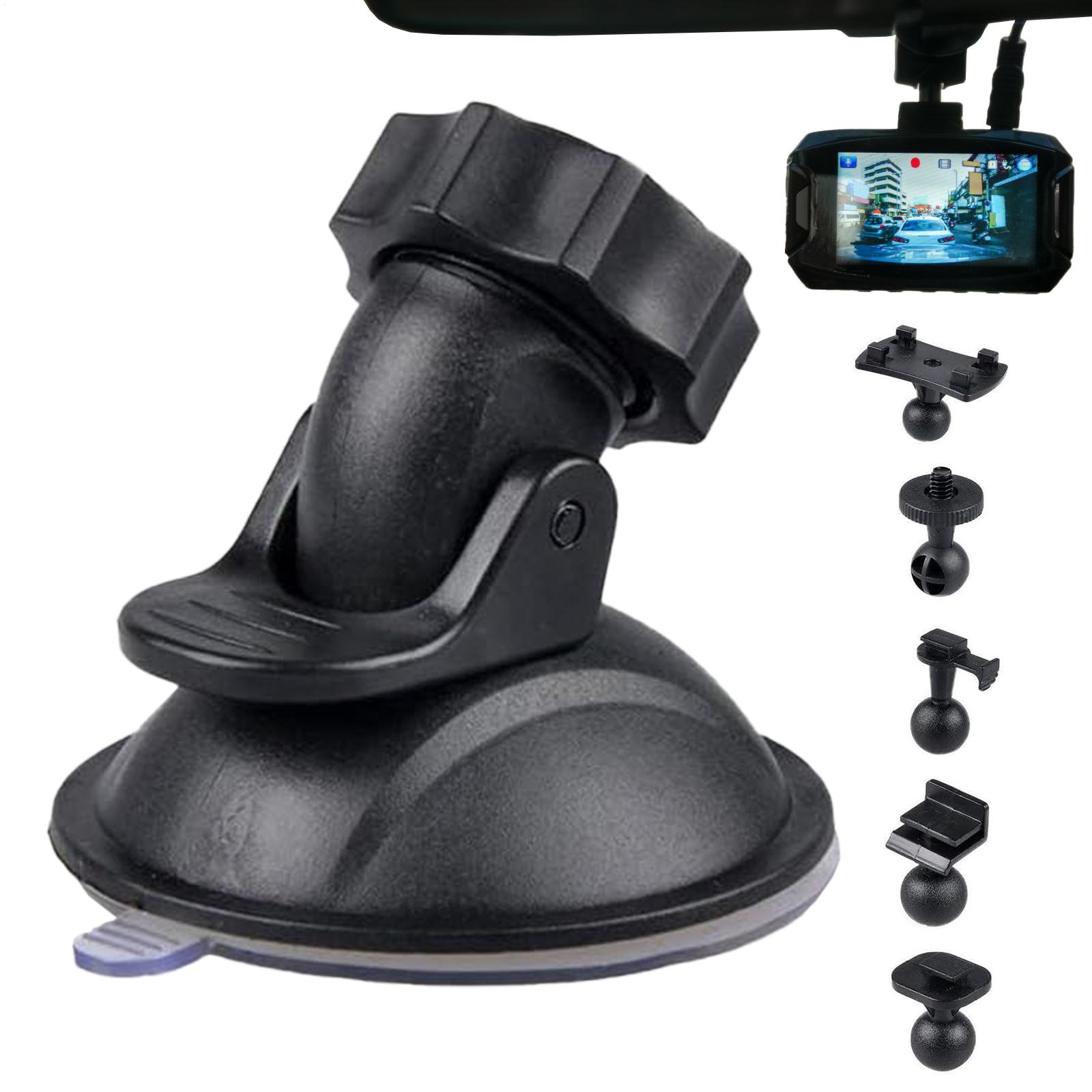 ダッシュカムマウント 吸盤式 取り外し可能 回転式 車載カメ - Dash Cam 360 Degree Panoramic のレビューと価格