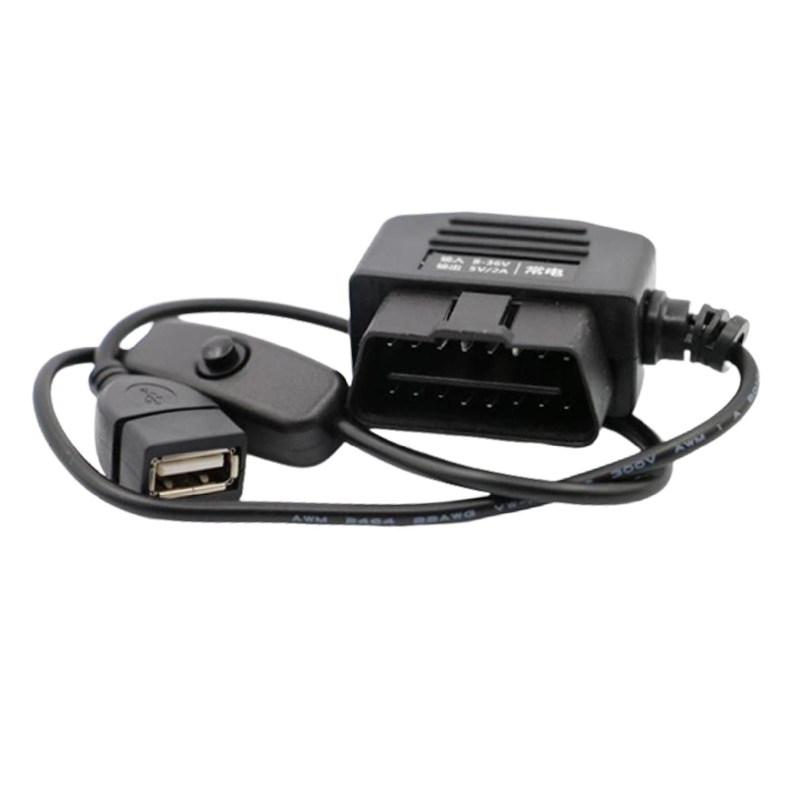 OBDハードワイヤーキット USBメスアダプター ダッシュカ - Dash Cam Hardwire Kit のレビューと価格