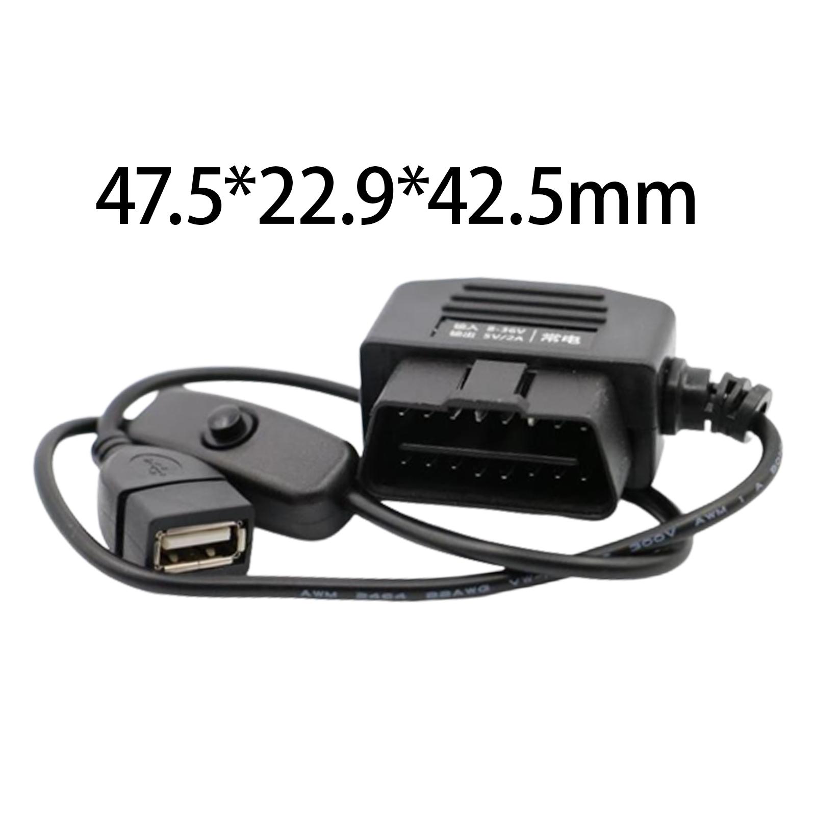 OBDハードワイヤーキット USBメスアダプター ダッシュカ - Dash Cam Hardwire Kit のレビューと価格