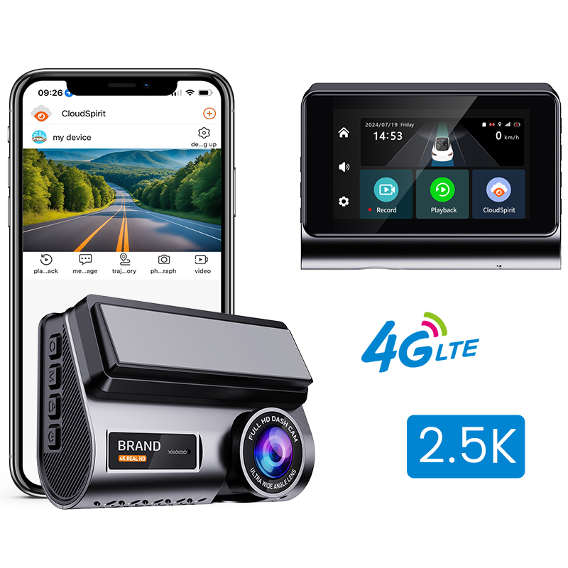 2026 P85 デュアルレンズ 2K 4G ダッシュカム  - Dash Cam 2K Dual Lens のレビューと価格