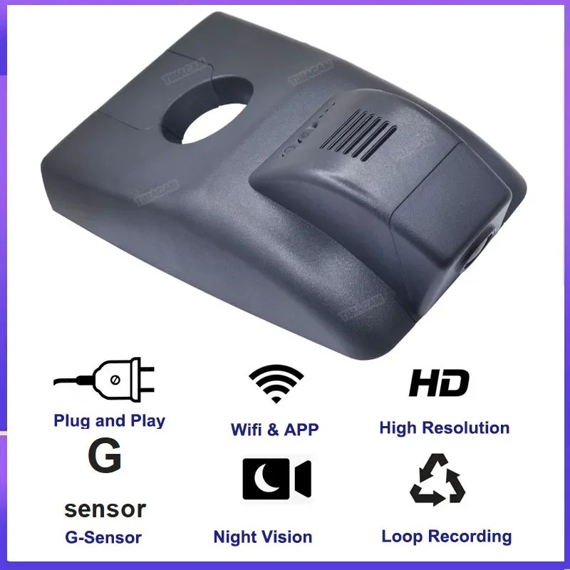 4K 2160P Wifi対応 前後カメラ搭載 車載DVR  - Dash Cam Hardwire Kit のレビューと価格