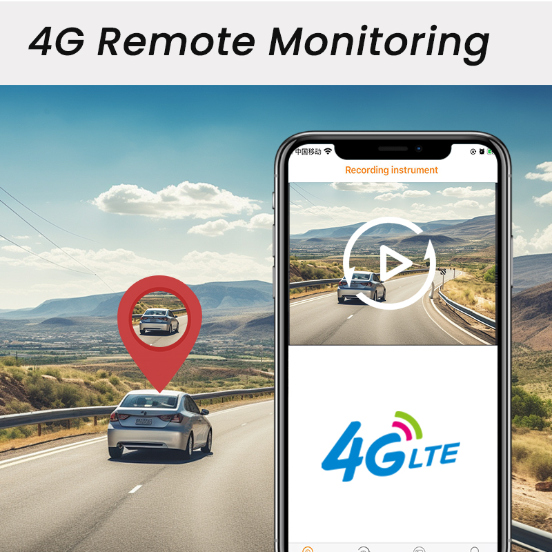 4K対応ドライブレコーダー、4G LTE車載カメラ、11.2 - Dash Cam Mirror Backup Camera のレビューと価格