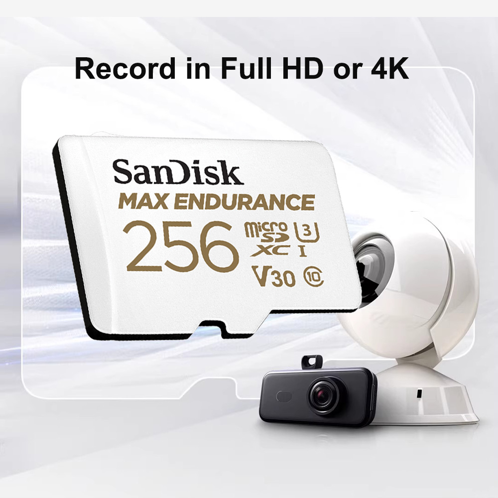 サンディスク MAX ENDURANCE マイクロSDカード - Dash Cam Sd Card 256Gb High Endurance のレビューと価格