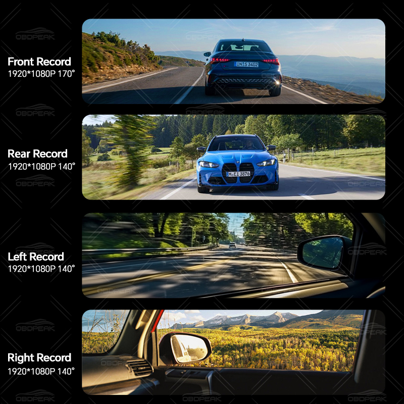 D75 リアビューミラー FHD 1080P ダッシュカム  - Dash Cam Night Vision Infrared のレビューと価格