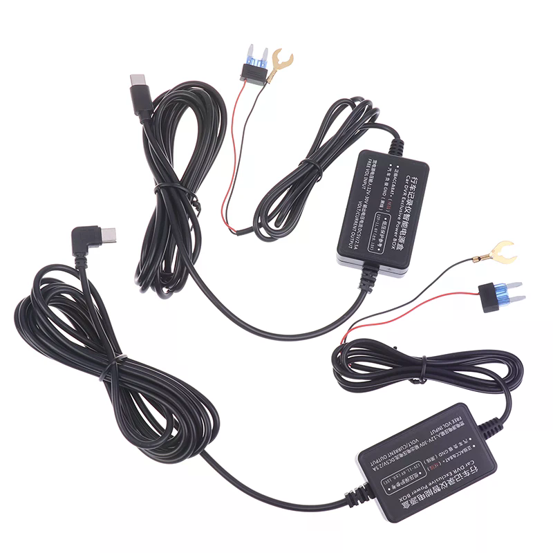 12-24V から 5V 2.5A 駐車監視車 DVR ダッ - Dash Cam Hardwire Kit のレビューと価格