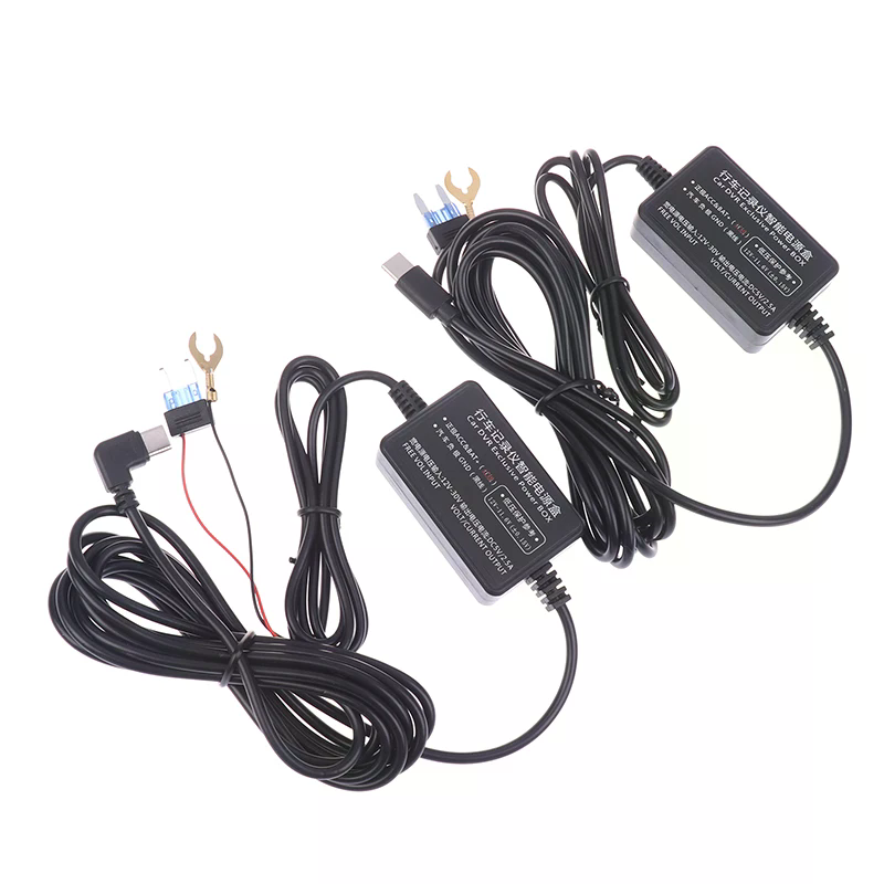 12-24V から 5V 2.5A 駐車監視車 DVR ダッ - Dash Cam Hardwire Kit のレビューと価格